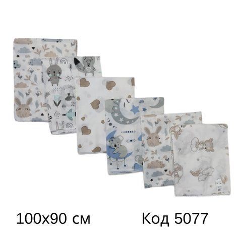 МС Пелюшка СИТЕЦЬ велика мікс 100х90 см. 10шт 05077 фото