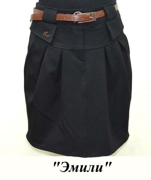 ,,Suzie140-158шерстьКОСТЮМ Піджак "Стефані"(6495)+Спідниця чорний 140-158 4 шт 01651 фото
