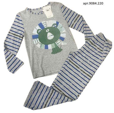 BR Піжама для хлопчика 07-10 стрейч/бавовна 9084 GRI MELANJ(220)сірий 1 шт. 07520 фото