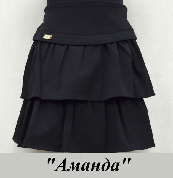 ,,Suzie116-140шерстьКОСТЮМ Піджак"Саманта"(2037)+Спідниця чорний116-140 5 р. 05421 фото