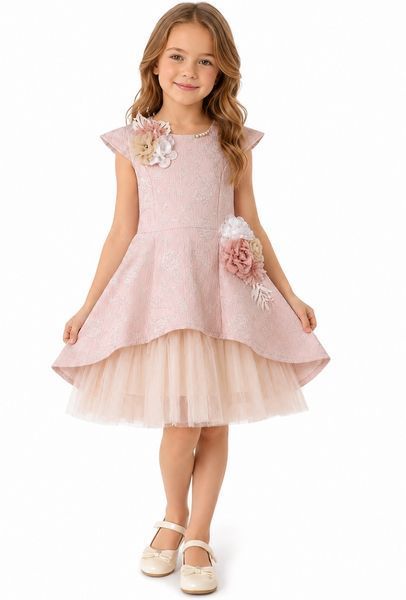 Tr Сукня святкова для дівчинки PINK 5314 5-8 років (98-122) 5шт 01506 фото